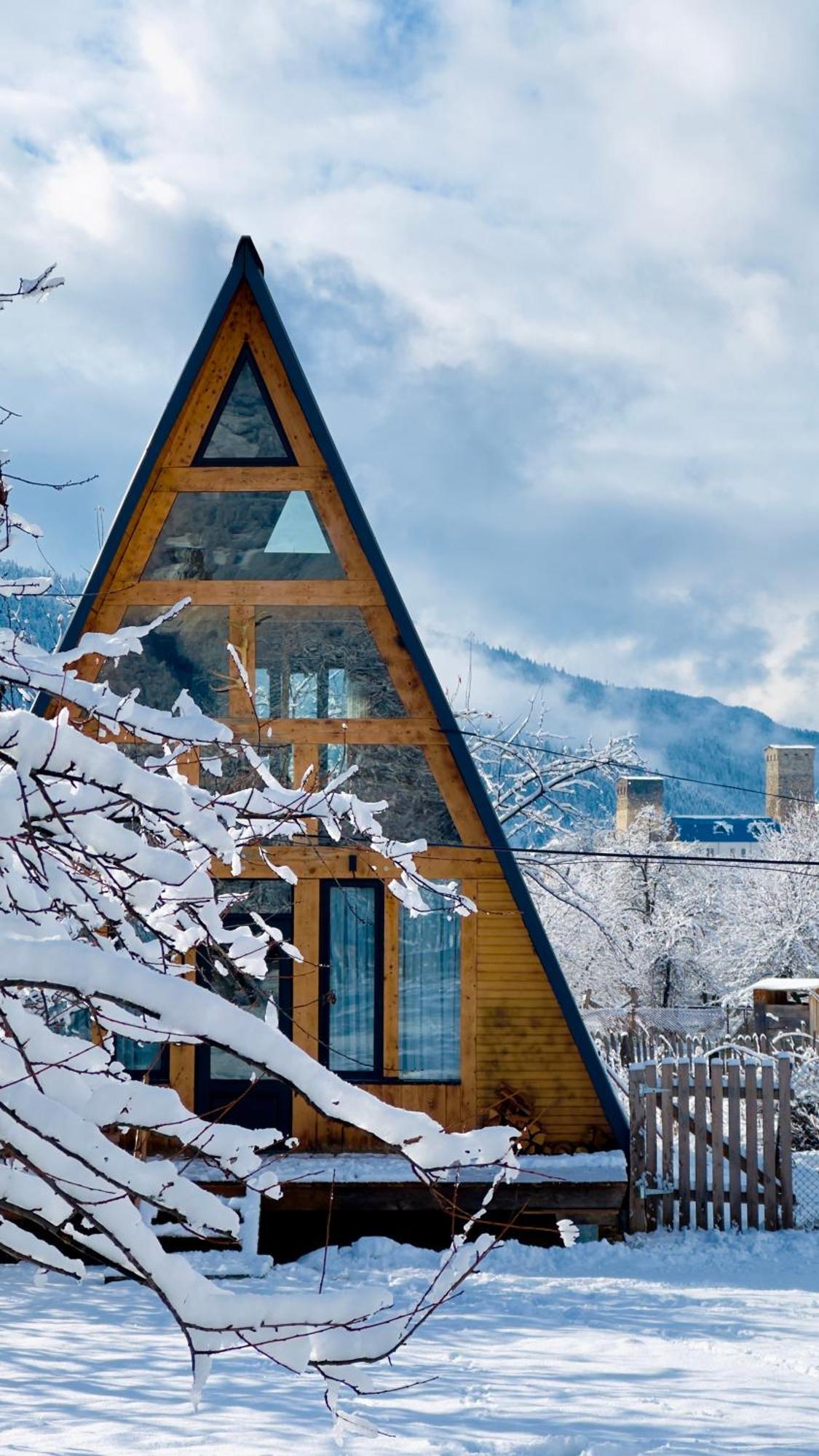 A-Frame Mestia Ngoại thất bức ảnh
